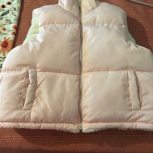 Pink Puffer Vest